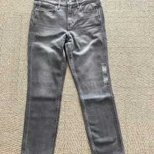 Gap Grey Vintage Slim Mid Rise Jeans